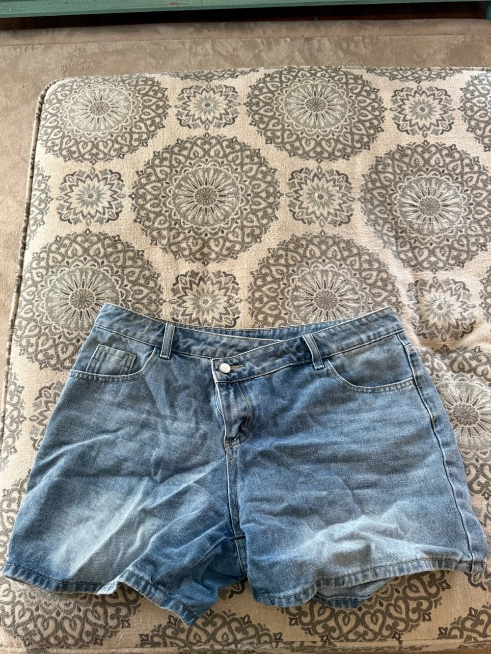 SHEIN Light Blue Denim Jeans